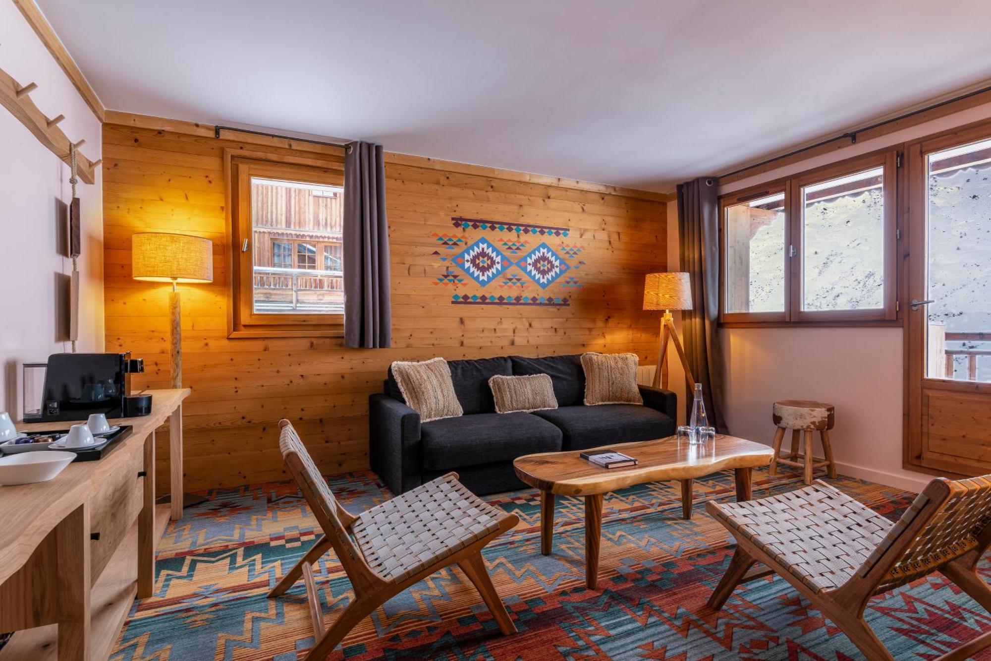 Chalet Hotel Kaya Saint-Martin-de-Belleville Exteriör bild