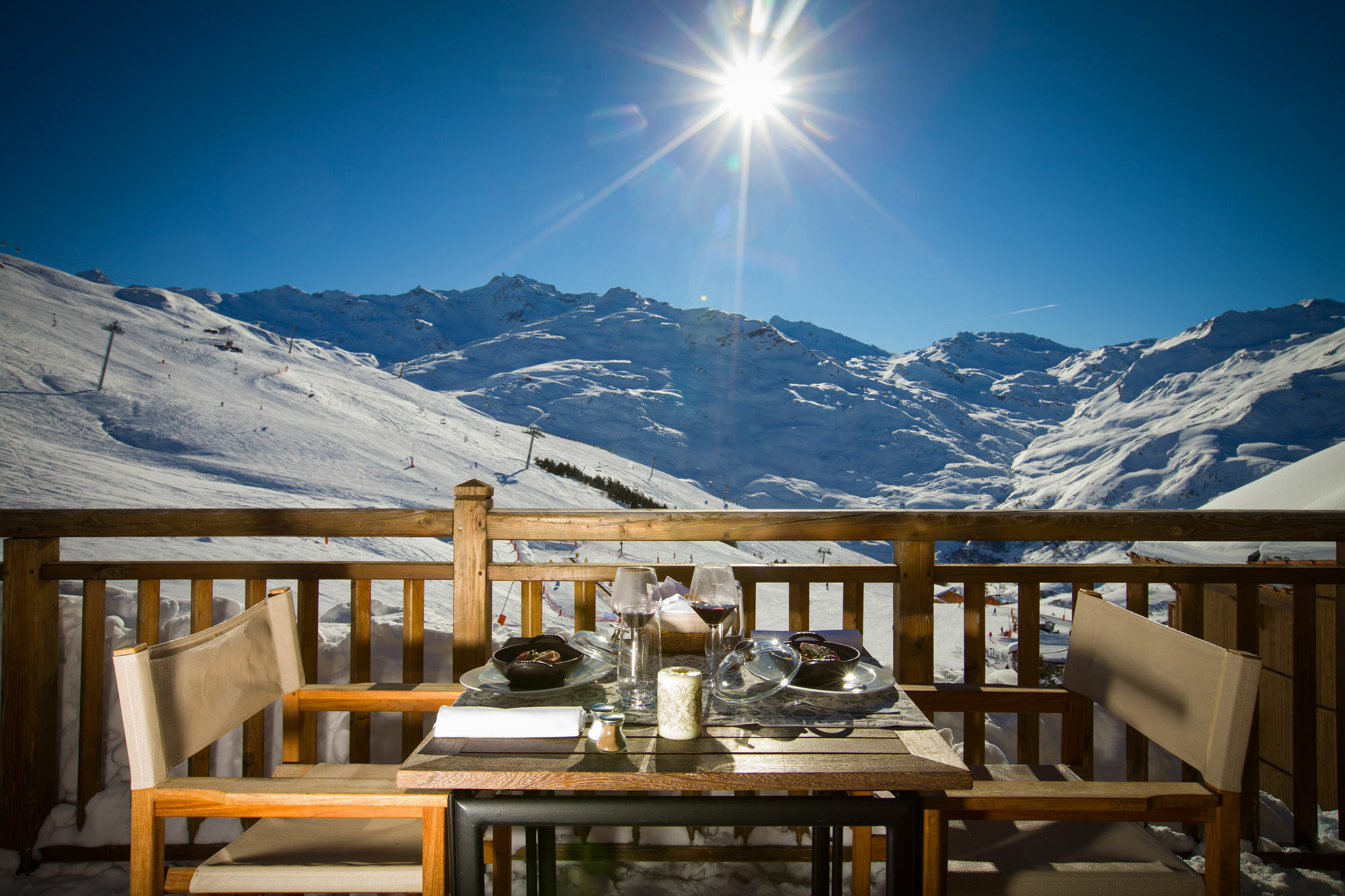 Chalet Hotel Kaya Saint-Martin-de-Belleville Exteriör bild