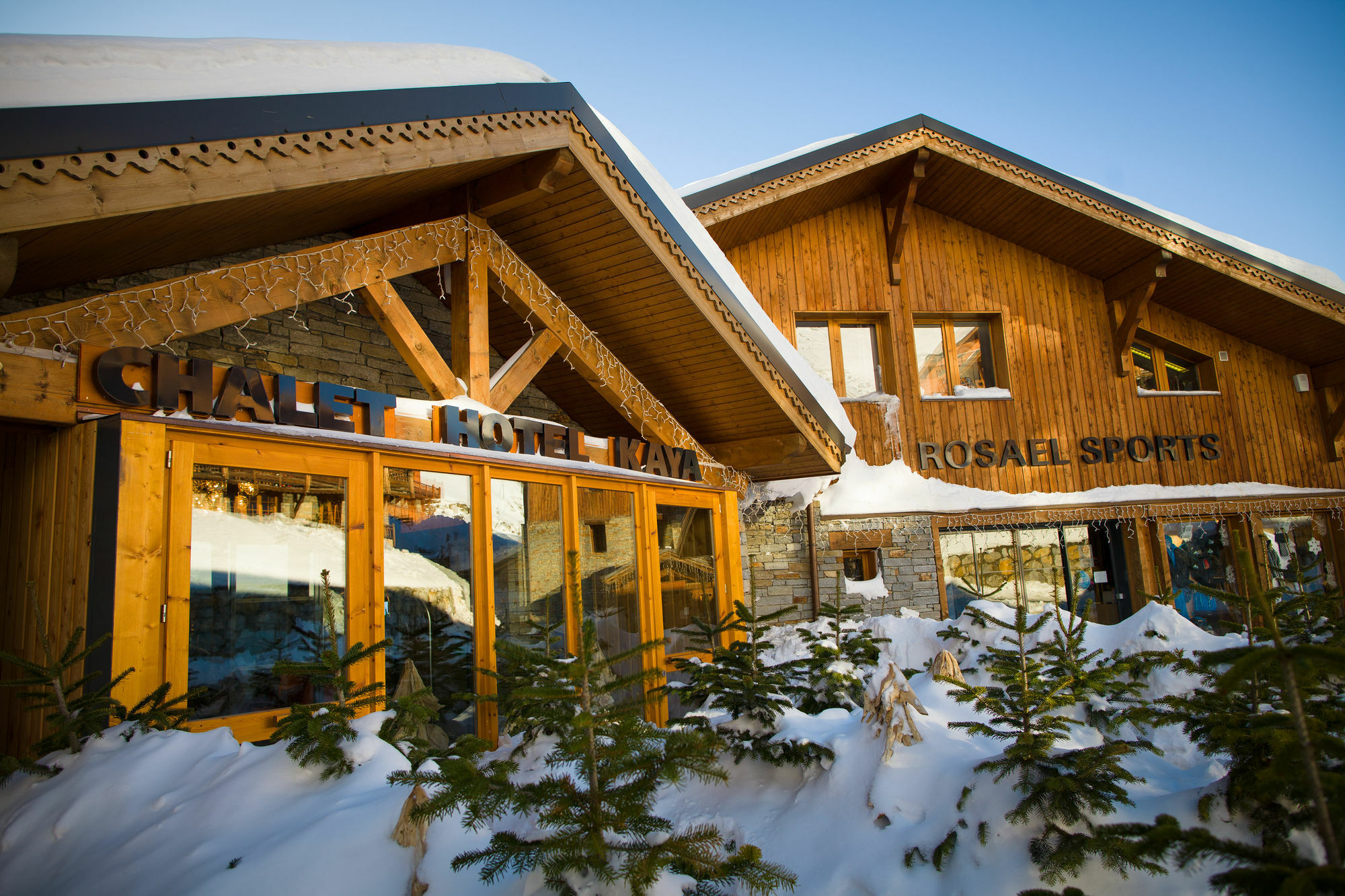 Chalet Hotel Kaya Saint-Martin-de-Belleville Exteriör bild