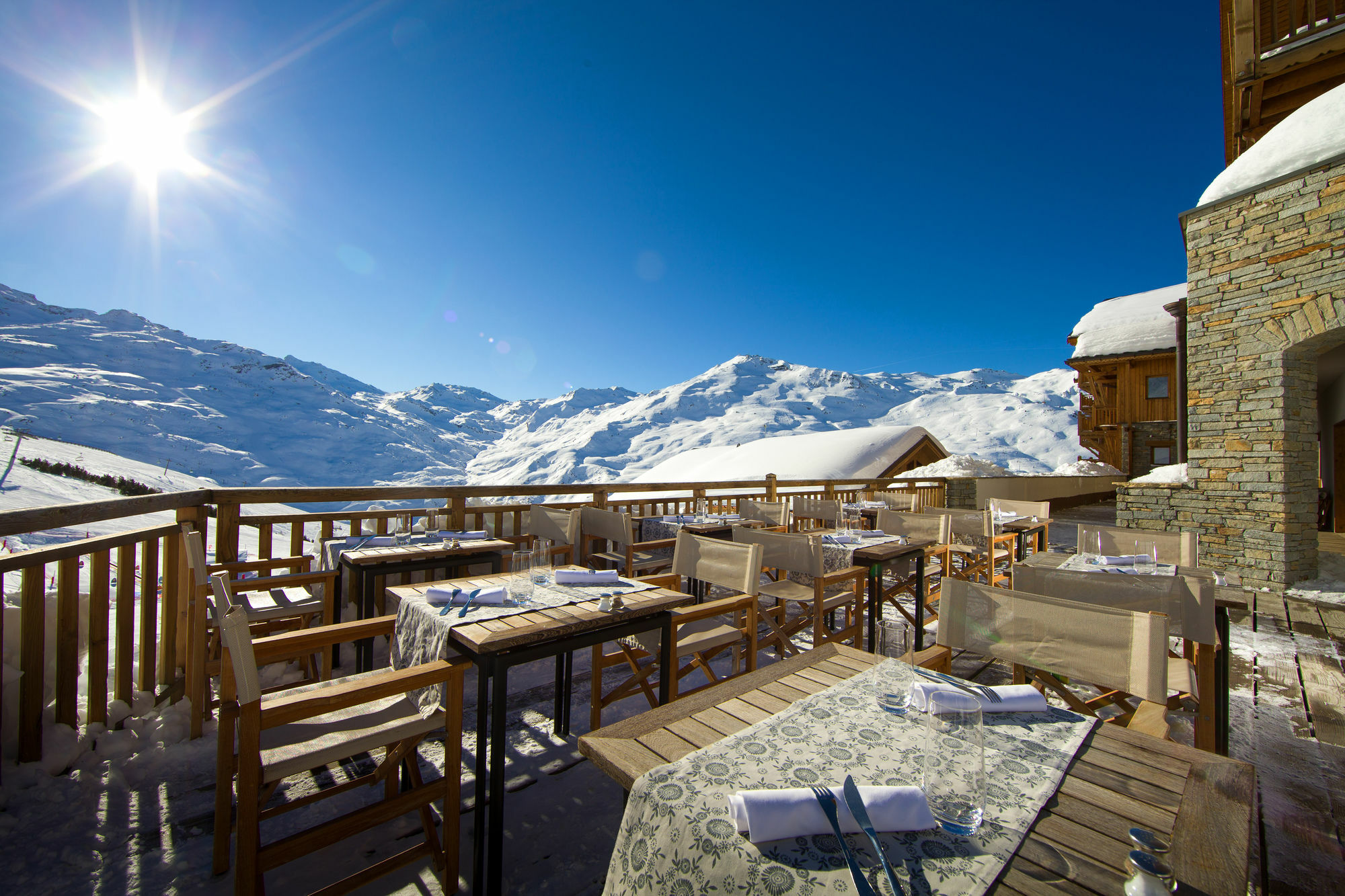 Chalet Hotel Kaya Saint-Martin-de-Belleville Exteriör bild